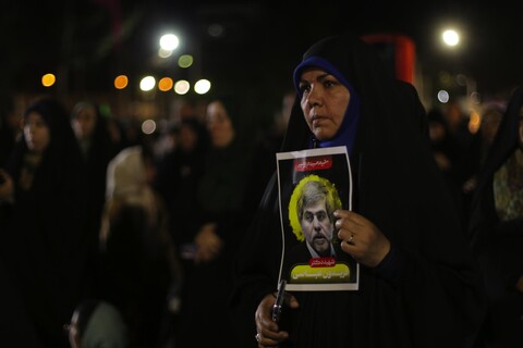 اجتماع غدیر در حمایت از وعده صادق 3 در بیرجند