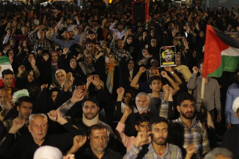 اجتماع غدیر در حمایت از وعده صادق 3 در بیرجند