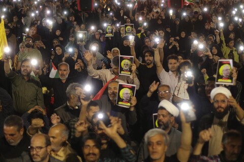 اجتماع غدیر در حمایت از وعده صادق 3 در بیرجند