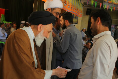 جشن عید غدیر و گرامیداشت شهدای اخیر حمله اسرائیل در همدان