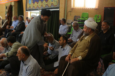 جشن عید غدیر و گرامیداشت شهدای اخیر حمله اسرائیل در همدان