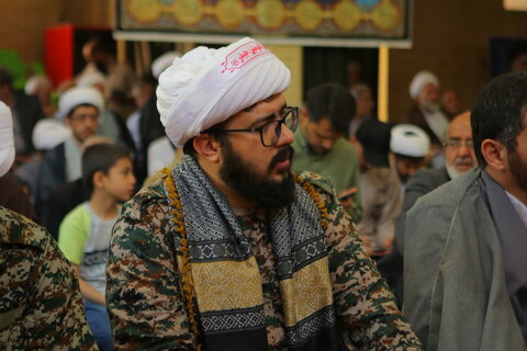 جشن عید غدیر و گرامیداشت شهدای اخیر حمله اسرائیل در همدان