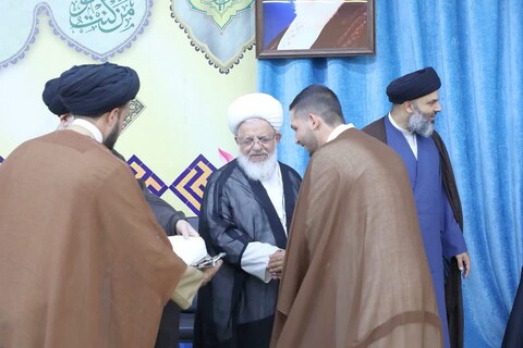 آیین تلبّس به لباس مقدس روحانیت در سالروز عید غدیر خم