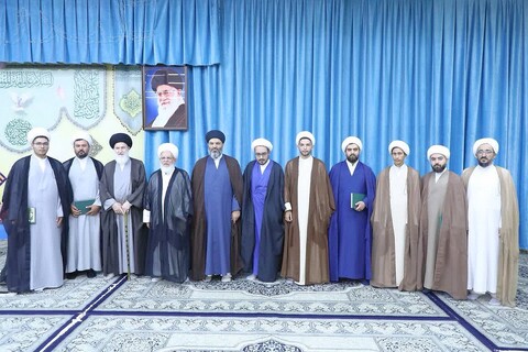 آیین تلبّس به لباس مقدس روحانیت در سالروز عید غدیر خم