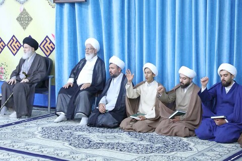 آیین تلبّس به لباس مقدس روحانیت در سالروز عید غدیر خم