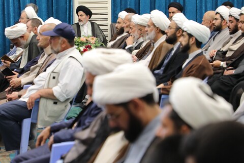 تصاویر/ دیدار عیدانه نماینده ولی فقیه در آذربایجان غربی با عموم مردم