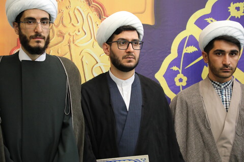 تصاویر/ آئین تلبّس جمعی از طلاب حوزه علمیه ارومیه به لباس مقدس روحانیت