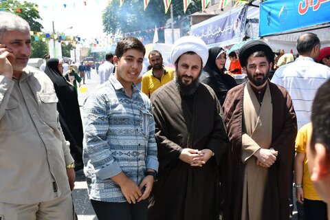 تصاویر/ بازدید امام جمعه خوی از مواکب عید غدیر