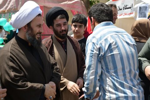 تصاویر/ بازدید امام جمعه خوی از مواکب عید غدیر