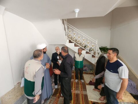 تصاویر/ بازدید امام جمعه چایپاره از مواکب طبخ غذا در روز غدیر