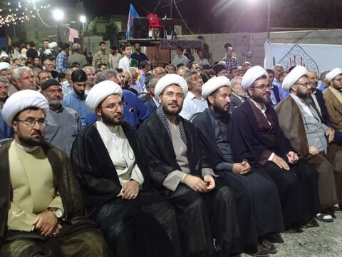 تصاویر/ اجتماع بزرگ مردم انقلابی چهاربرج در خیابان غدیر