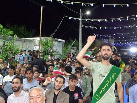 تصاویر/ اجتماع بزرگ مردم انقلابی چهاربرج در خیابان غدیر