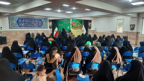 تصاویر/ مراسم جشن غدیر در مدرسه علمیه الزهرا (س) ارومیه