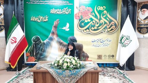 تصاویر/ مراسم جشن غدیر در مدرسه علمیه الزهرا (س) ارومیه