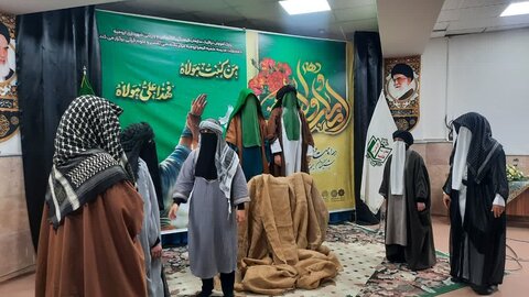 تصاویر/ مراسم جشن غدیر در مدرسه علمیه الزهرا (س) ارومیه