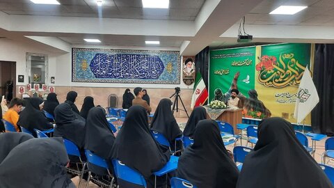 تصاویر/ مراسم جشن غدیر در مدرسه علمیه الزهرا (س) ارومیه