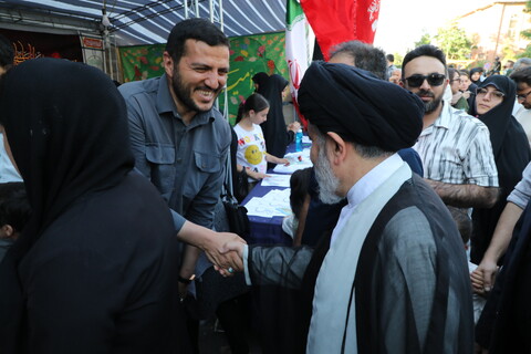 تصاویر/ حضور نماینده ولی فقیه آذربایجان‌غربی در مراسم جشن خیابانی غدیر خم ارومیه