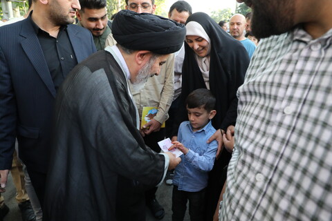 تصاویر/ حضور نماینده ولی فقیه آذربایجان‌غربی در مراسم جشن خیابانی غدیر خم ارومیه