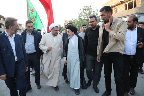 تصاویر/ حضور نماینده ولی فقیه آذربایجان‌غربی در مراسم جشن خیابانی غدیر خم ارومیه