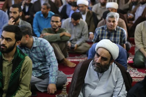 تصاویر/عمامه‌گذاری طلاب در مسجد اعظم اهواز همزمان با عید سعید غدیر خم