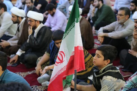 تصاویر/عمامه‌گذاری طلاب در مسجد اعظم اهواز همزمان با عید سعید غدیر خم