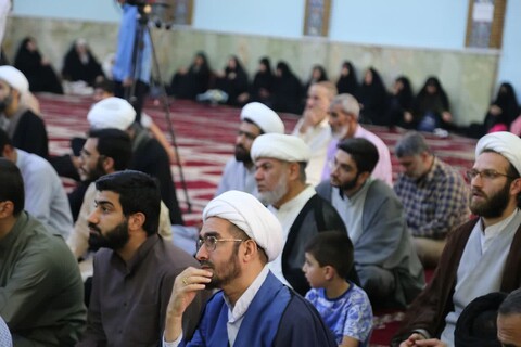 تصاویر/عمامه‌گذاری طلاب در مسجد اعظم اهواز همزمان با عید سعید غدیر خم