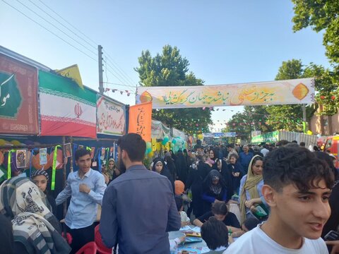 تصاویر/ جشن کیلومتری در خیابان مصلای خوی