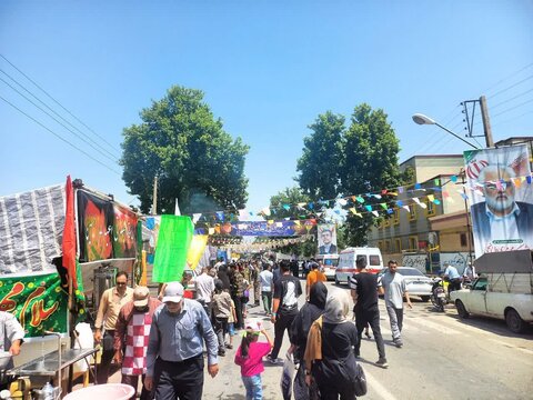 تصاویر/ جشن کیلومتری در خیابان مصلای خوی