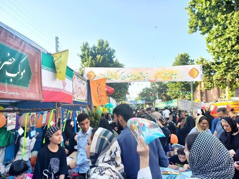 تصاویر/ جشن کیلومتری در خیابان مصلای خوی