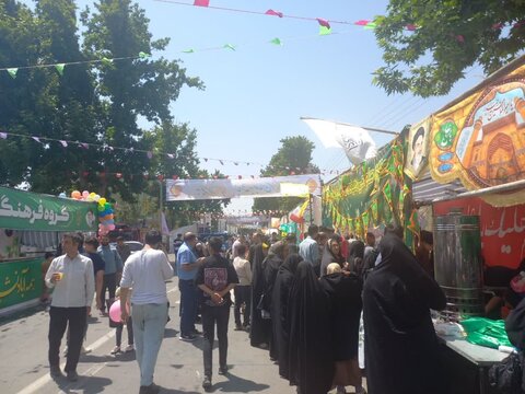 تصاویر/ جشن کیلومتری در خیابان مصلای خوی