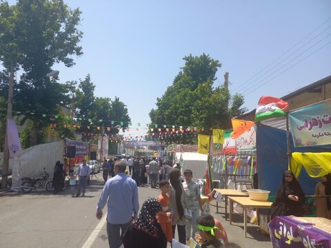 تصاویر/ جشن کیلومتری در خیابان مصلای خوی