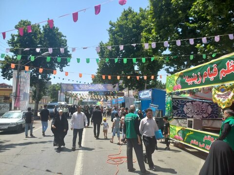 تصاویر/ جشن کیلومتری در خیابان مصلای خوی