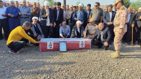تصاویر/ تشییع شهید آرکان اخش در شهرستان شوط