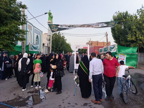 تصاویر/ مراسم جشن یک کیلومتری عید غدیر شهرستان شوط