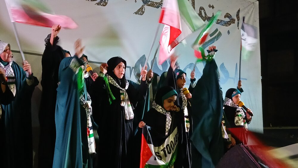 اجتماع بزرگ علوی مشهد در محکومیت رژیم غاصب صهیونیستی