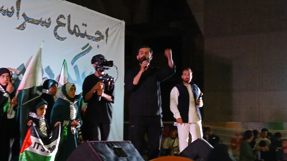 اجتماع بزرگ علوی مشهد در محکومیت رژیم غاصب صهیونیستی