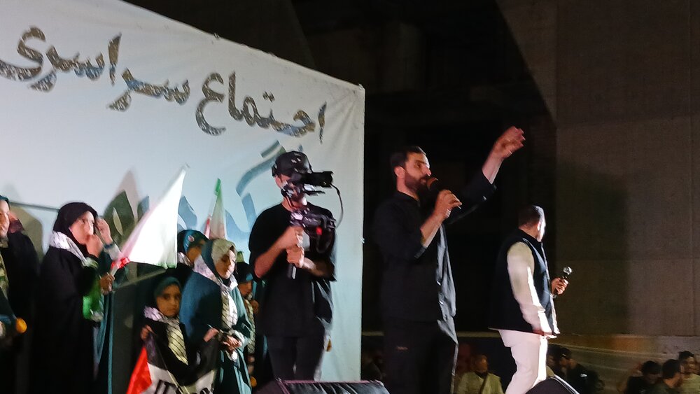 اجتماع بزرگ علوی مشهد در محکومیت رژیم غاصب صهیونیستی