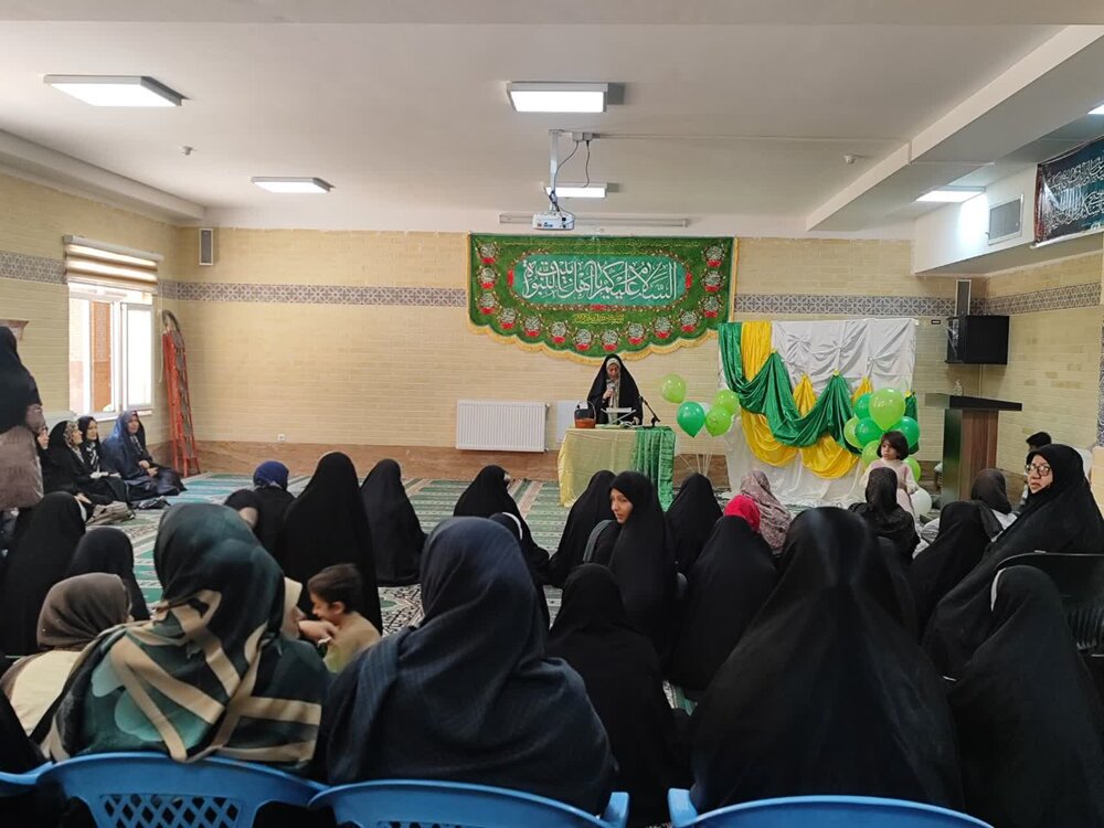 تصاویر/ برگزاری جشن عید غدیر در مدرسه علمیه ریحانة النبی اراک