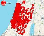 ایران کا اسرائیل پر تازہ حملہ، 50 سے زیادہ میزائل داغے جانے کی خبر