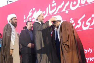 تصاویر / مراسم عمامه گذاری طلاب مدارس علمیه استان قزوین