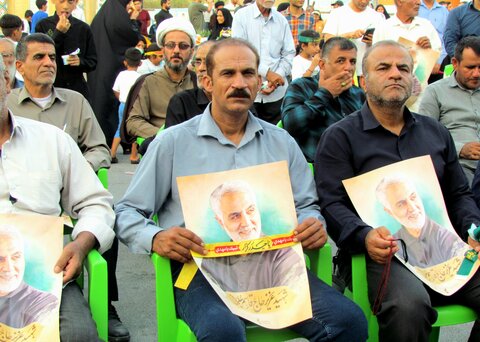 تصاویر/ اجتماع غدیریون در بندر دیّر