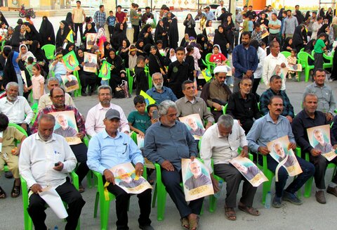 تصاویر/ اجتماع غدیریون در بندر دیّر