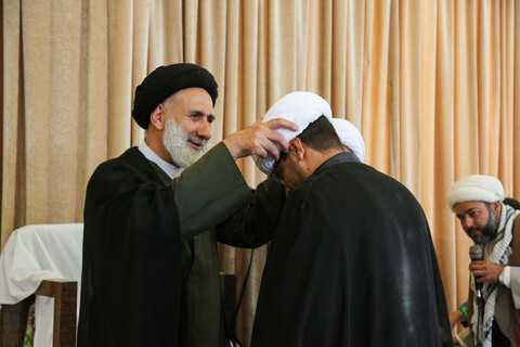 تصاویر/ مراسم عمامه‌گذاری طلاب چهارمحال و بختیاری