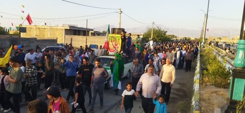 تصاویر/ مراسم جشن و بازسازی واقعه غدیر در شهر محی آباد