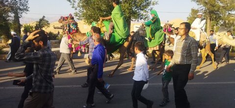 تصاویر/ مراسم جشن و بازسازی واقعه غدیر در شهر محی آباد