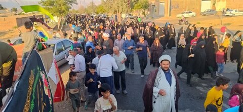 تصاویر/ مراسم جشن و بازسازی واقعه غدیر در شهر محی آباد