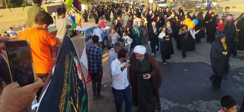 تصاویر/ مراسم جشن و بازسازی واقعه غدیر در شهر محی آباد