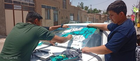 تصاویر/ موکب های حماسه غدیر شهر ماهان