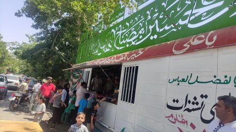 تصاویر/ موکب های حماسه غدیر شهر ماهان