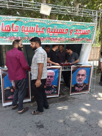 تصاویر/ موکب های حماسه غدیر شهر ماهان